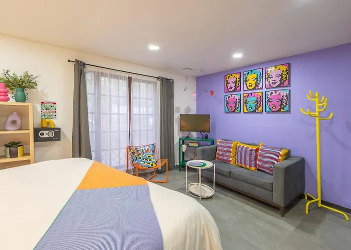 Casa Lila - In The Heart Of Coyoacán Apartamento